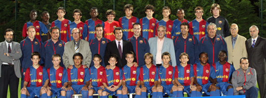 Imagen del reportaje titulado: FC Barcelona Infantil B  