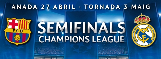 Imatge del reportatge titulat:ENTRADES SEMIFINALS CHAMPIONS  