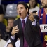 Xavi Pascual, en su rea tcnica. (Foto: lex Caparrs - FCB)