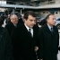 D'esquerra a dreta. El directiu, Joan Franquesa; el president, Joan Laporta; l'alcalde de Sant Joan Desp, Antoni Poveda; el directiu, Rafael Yuste.