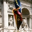 La Fontana di Trevi est sent un dels altres punts de concentraci barcelonista.