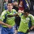 De verd, el Seattle Sounders, un dels rivals del Bara a la gira.