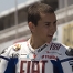 El pilot Jorge Lorenzo ha presentat a Montmel la Yamaha en blaugrana amb qu correr el Gran Premi de Catalunya aquest cap de setmana.