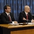D'esquerra a dreta: Joan Laporta, Steven Kraus, Andrey V. Pirogov, Brtil Linblad i Jimmy Kolker.