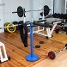 El gimnasio del Bara Atltic, a pleno rendimiento.