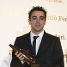 Xavi va rebre el guard com a millor esportista mascul de l'any de mans del director del diari Sport, Joan Vehils, i el vicepresident de la Generalitat, Josep Lluis Carod Rovira. Foto: lex Caparrs (FCB)