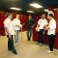 Els quatre entrenadors de seccions no coneixien els vestidors del coliseu blaugrana. (Foto: Miguel Ruiz - FCB)