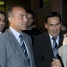 La junta directiva va estar representada per Rafael Yuste i Xavier Bagus. A la foto, els dos directius amb l'alcaldessa Laura Vilagr. Fotos: lex Caparrs (FC Barcelona)