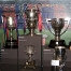 Part de la delegaci de Singapur amb els darrers cinc ttols del Bara. (Foto: lex Caparro, FCB)