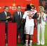 Ronaldinho, homenatjat en el Gamper (25/8/2010).