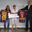 La visitant nmero 20 milions del Museu (9/9/2010).