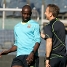 Thuram, during a lap at the start of the session.