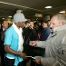 Eto'o, about to sign an autograph.