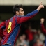 Dimas celebrando el primer gol de Bara B.