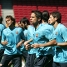 L'equip s'ha entrenat al Camp Nou a porta tancada.