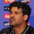 Rijkaard, en rueda de prensa.