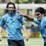 Messi y Pinto, entre los presentes.