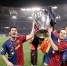 Messi i Iniesta, protagonistes i campions a Roma.