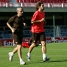 Vctor Snchez se ha entrenado al margen del grupo.