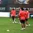 Els no convocats s'han entrenat aquest dimarts al mat a la Masia.