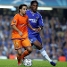Drogba i Xavi, en un partit europeu de la temporada 2006/07.