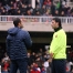 Josep Guardiola parlant amb Rafa Mrquez. Foto: lex Caparrs / Miguel Ruiz (FCB)