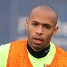 Thierry Henry, durante el entrenamiento de este viernes. Foto: Miguel Ruiz - FCB.