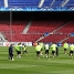 ltimo entrenamiento del Bara en el Camp Nou antes de la visita del Arsenal. Foto: Miguel Ruiz - FCB.