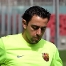 El migcampista Xavi damunt el terreny de joc. Foto: Miguel Ruiz - FCB.