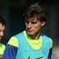 Henrique, en el seu segon entrenament com a blaugrana.