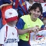 Els joves jugadors argentins de l'Estudiantes han pogut compartir uns moments amb el seu dol