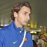 Ibrahimovic, a la terminal de l'aeroport de Valncia. Fotos: Miguel Ruiz (FCB)