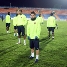 Los jugadores del Bara han pisado esta tarde por vez primera el Centralny de Kazan. (Foto: Miguel Ruiz - FCB)