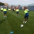 El Bara ha vuelto este lunes a los entrenamientos con la ausencia de algunos internacionales. (Fotos: Miguel Ruiz, FCB)