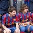 El presidente Joan Laporta hablando con el tcnico Josep Guardiola. Foto: Miguel Ruiz / lex Caparrs (FCB)