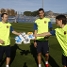 Los jugadores tambin han hecho un llamamiento para la Marat de TV3 que se har este domingo. (Foto: Miguel Ruiz - FCB)