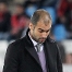 La temporada 2009/10 Guardiola va ser expulsat al camp de l'Almeria. Foto: arxiu FCB.