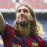 El 31 d'agost del 2009 va ser presentat com a nou jugador blaugrana. Foto: Arxiu FCB