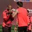 Henry y Piqu, durante un entrenament de la temporada 2008/09. Foto: Archivo FCB