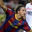 L'ltim gol d'Ibra de blaugrana, a Sevilla.