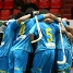 El equipo celebra en la pista la que es su cuarta Supercopa.